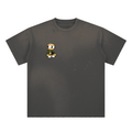 Gamer Hand-Frayed Sunfade Paint Splatter T-Shirt