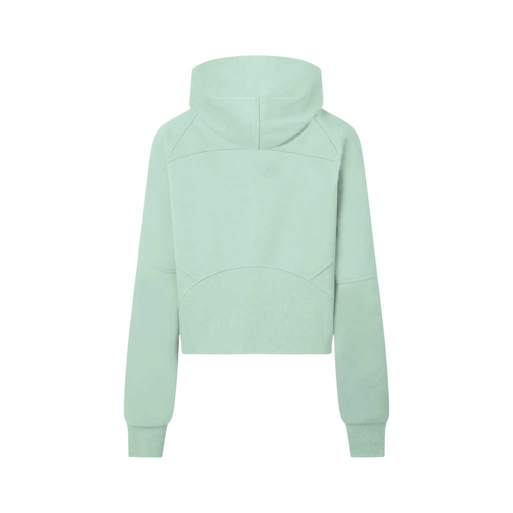 Glamour Cropped Half-Zip Hoodie