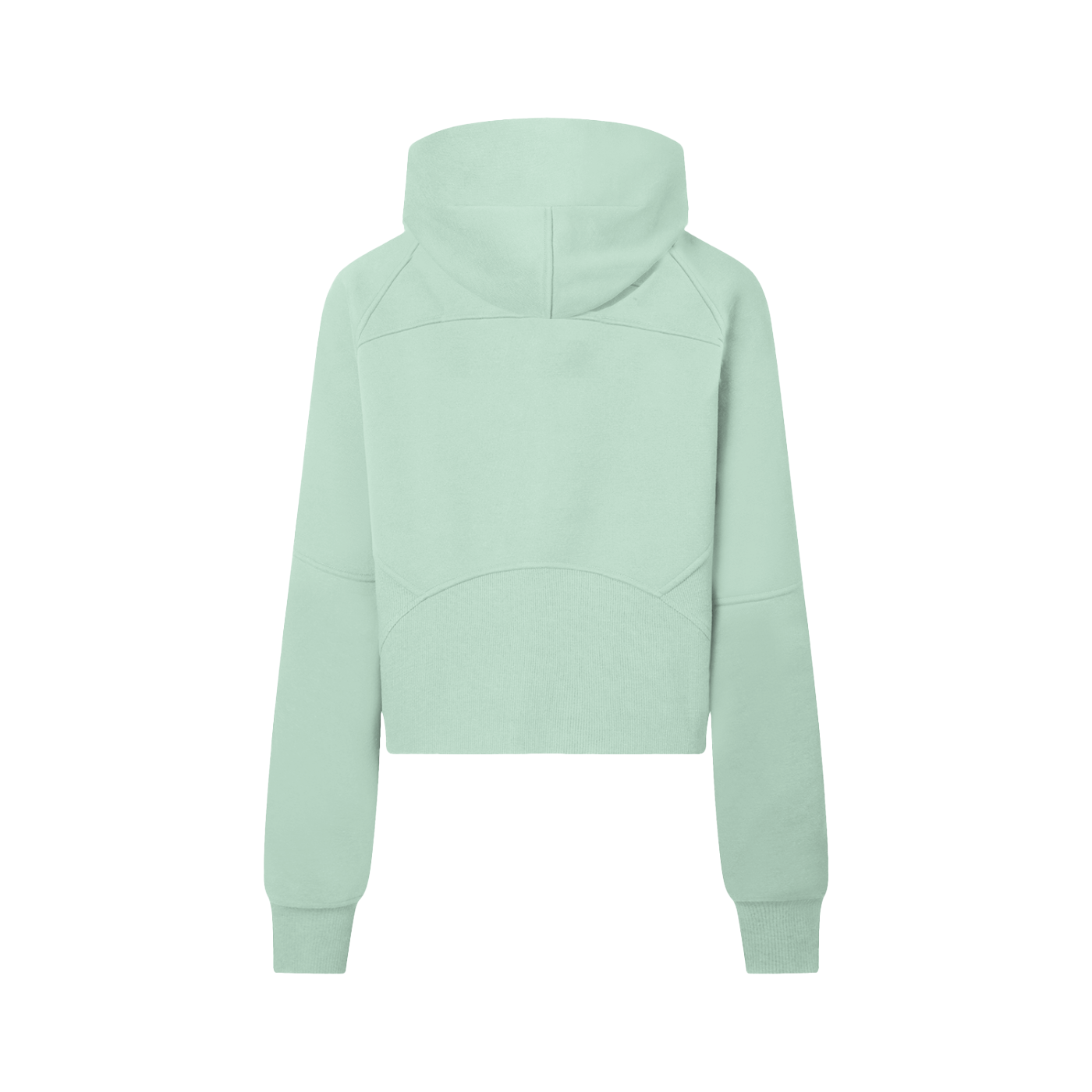 Jwc Cropped Half-Zip Hoodie