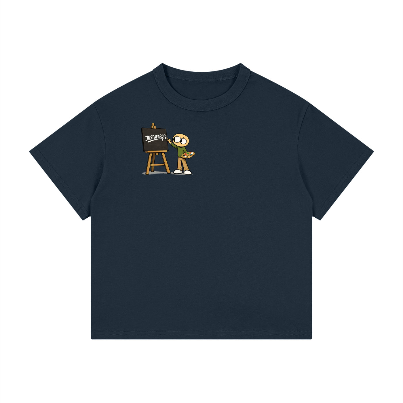 Artist Kid's Loose Fit Drop Shoulder T-Shirt