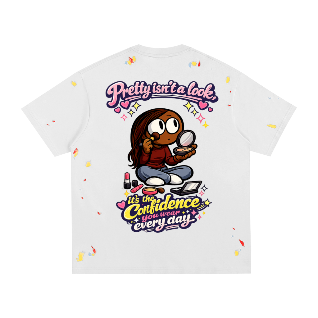 Glamour Paint Splatter T-Shirt