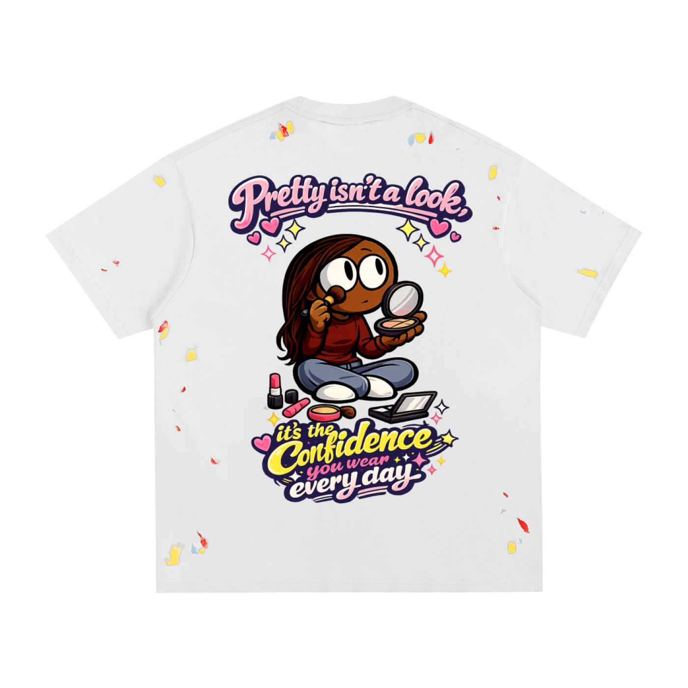 Glamour Paint Splatter T-Shirt