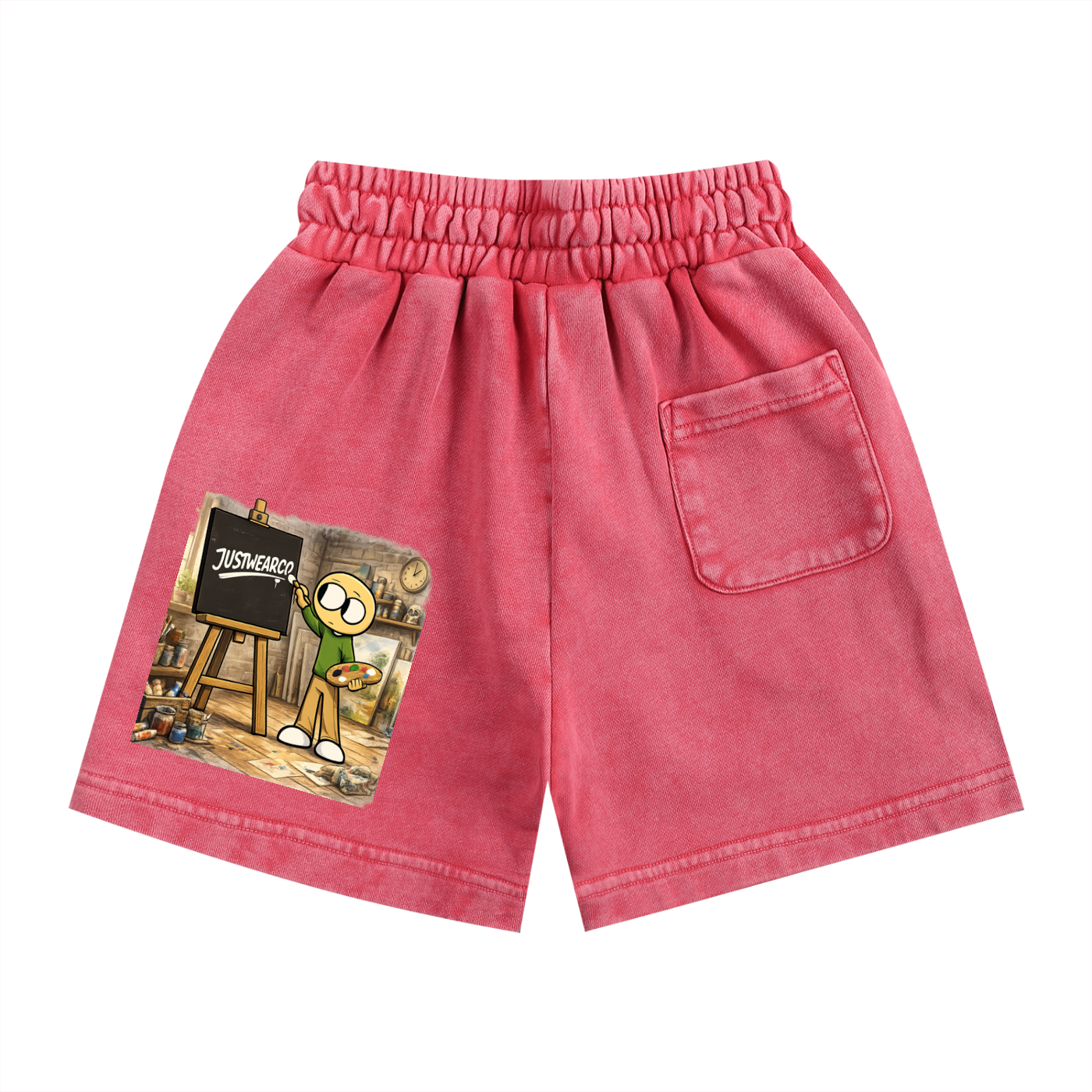 Artist Snow Washed Kids' Shorts