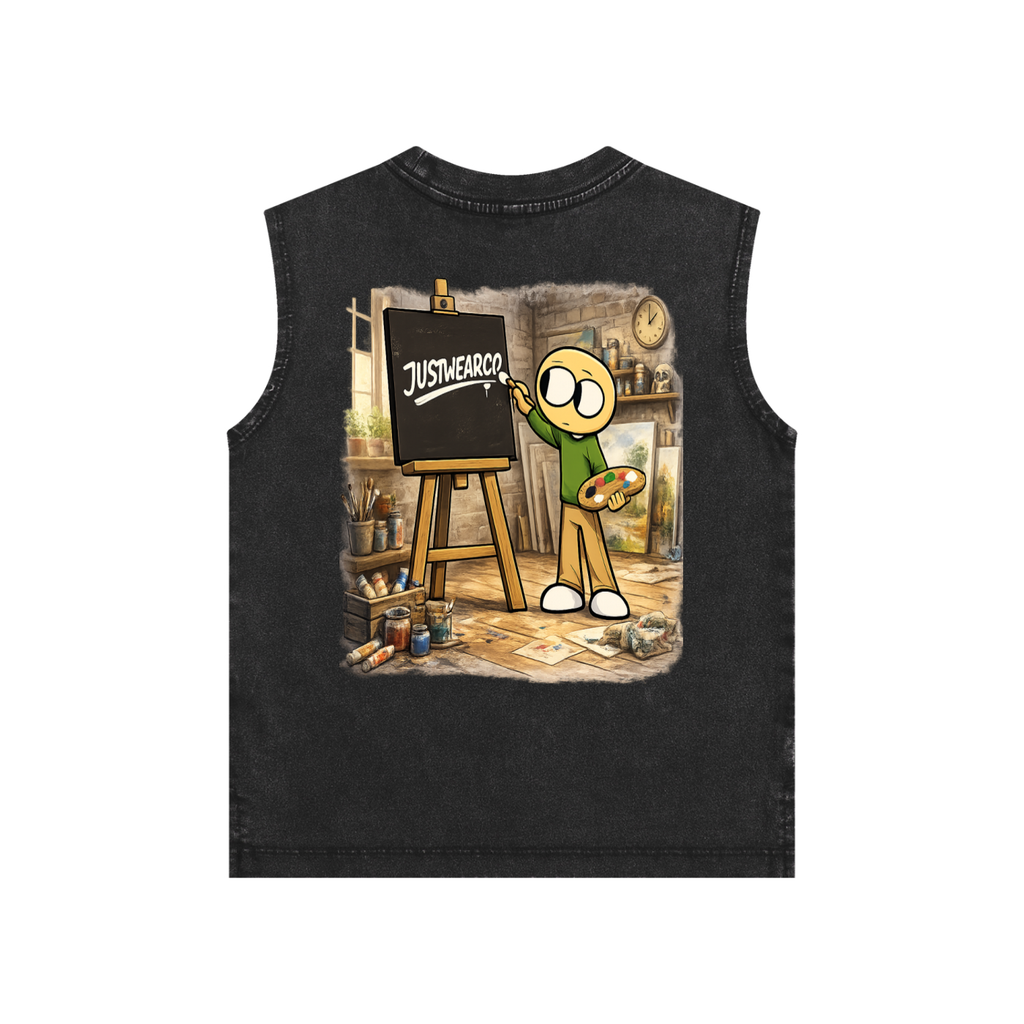Artist Snow Washed Kids' Tank Top