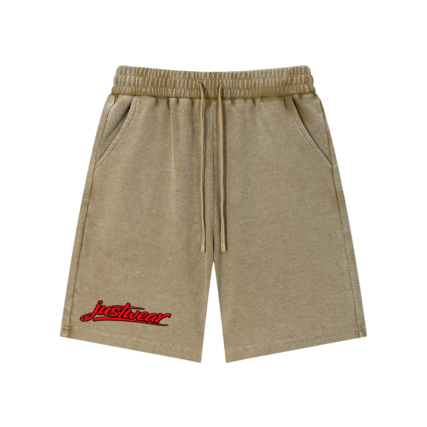 Gamer Mineral Wash Waffle Knit Shorts