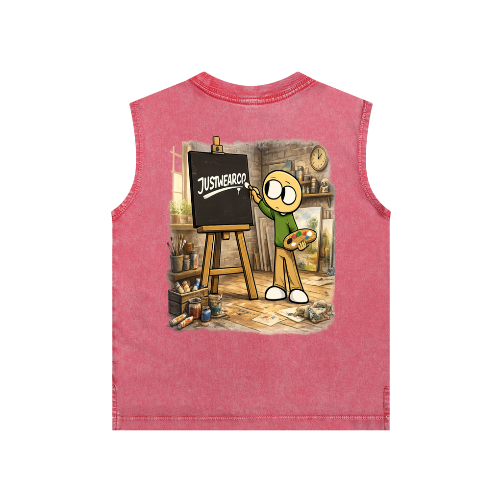 Artist Snow Washed Kids' Tank Top