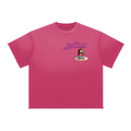 Glamour Sun Fade Raw Edge T-Shirt