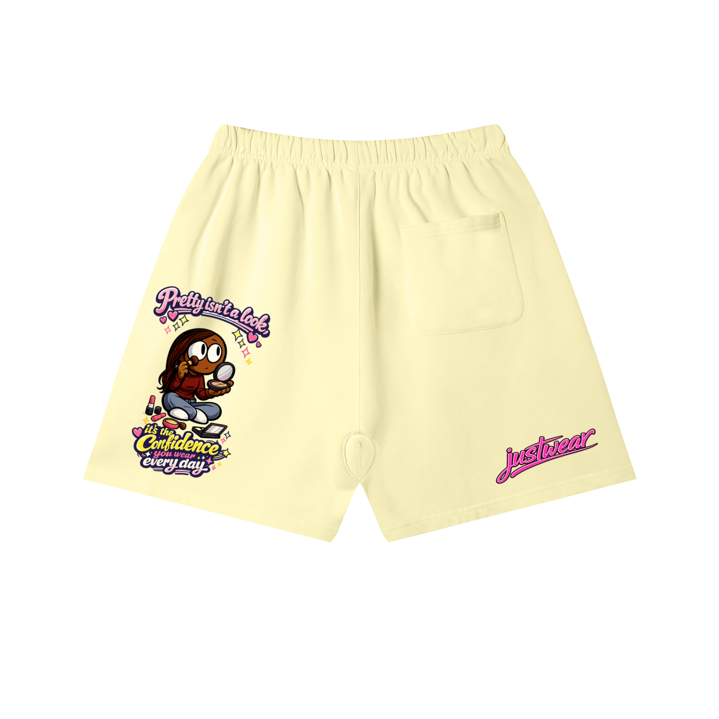 Glamour Vintage Wash Cotton Shorts
