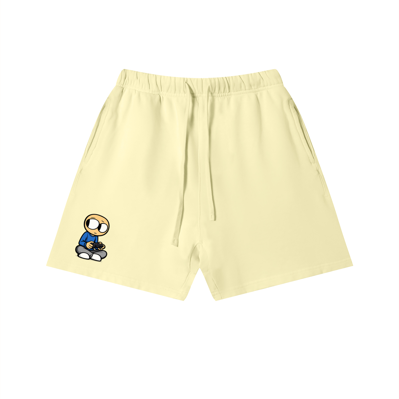 Unisex Vintage Wash Cotton Shorts