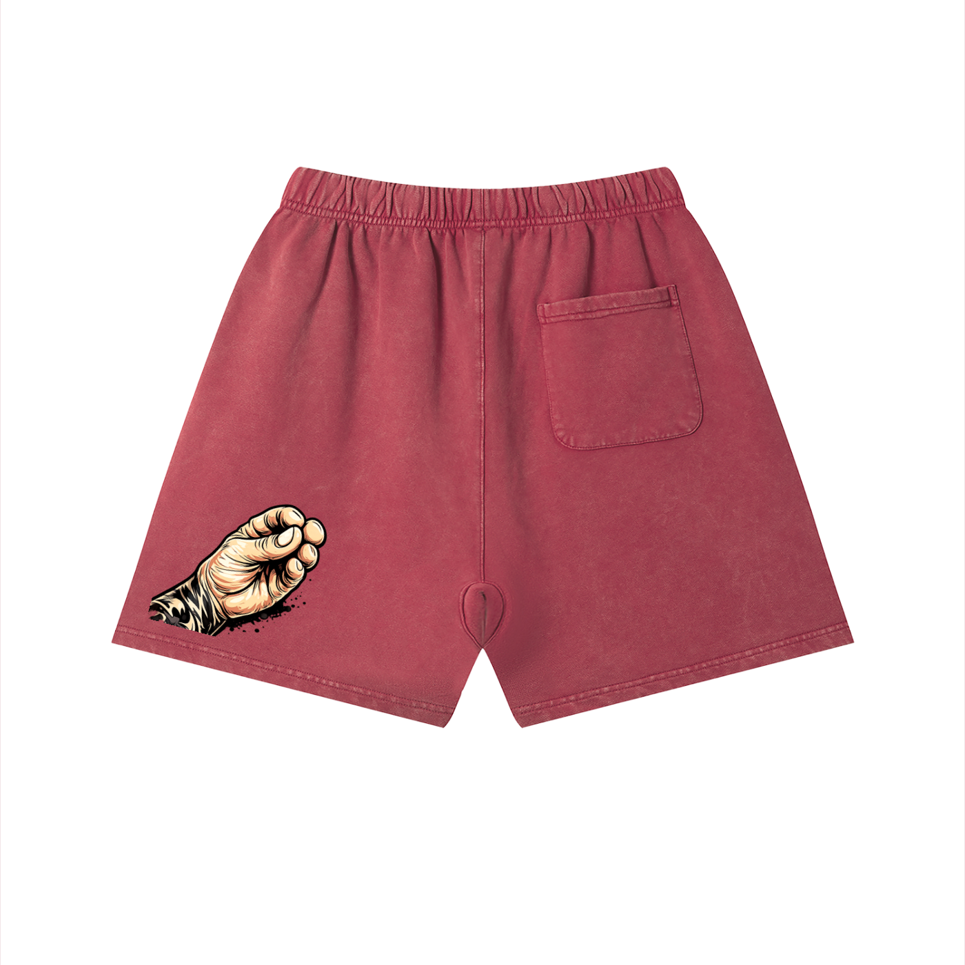 Goteem Unisex Vintage Wash Cotton Shorts