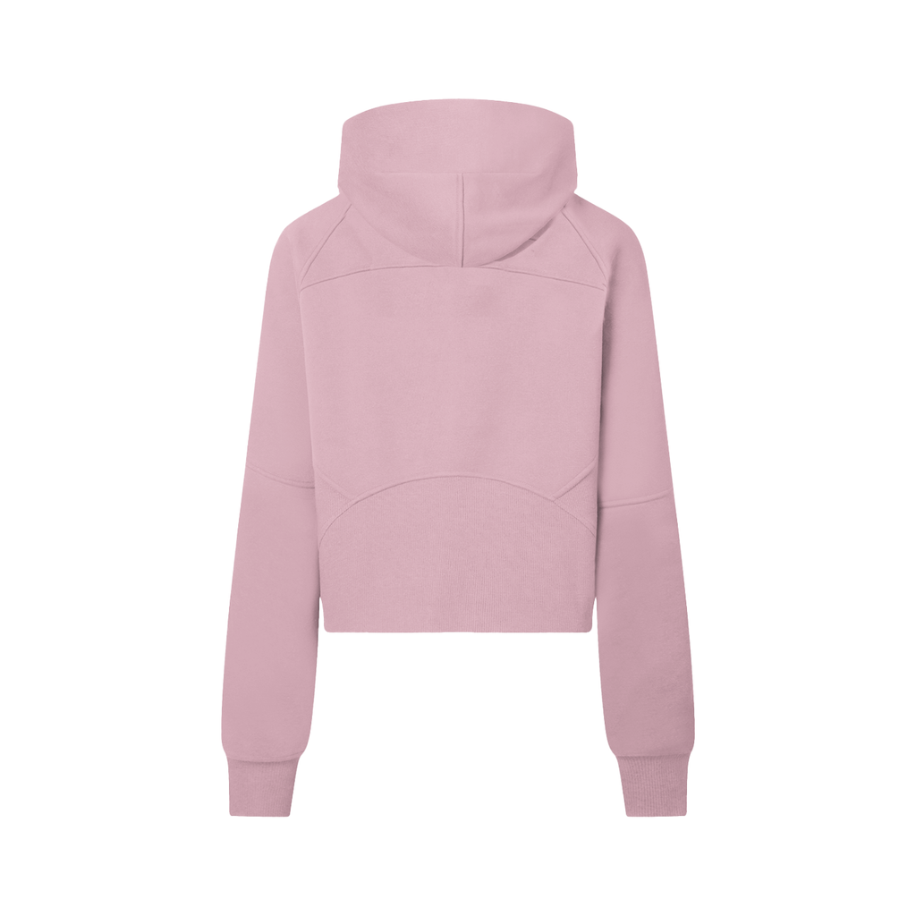 Glamour Cropped Half-Zip Hoodie