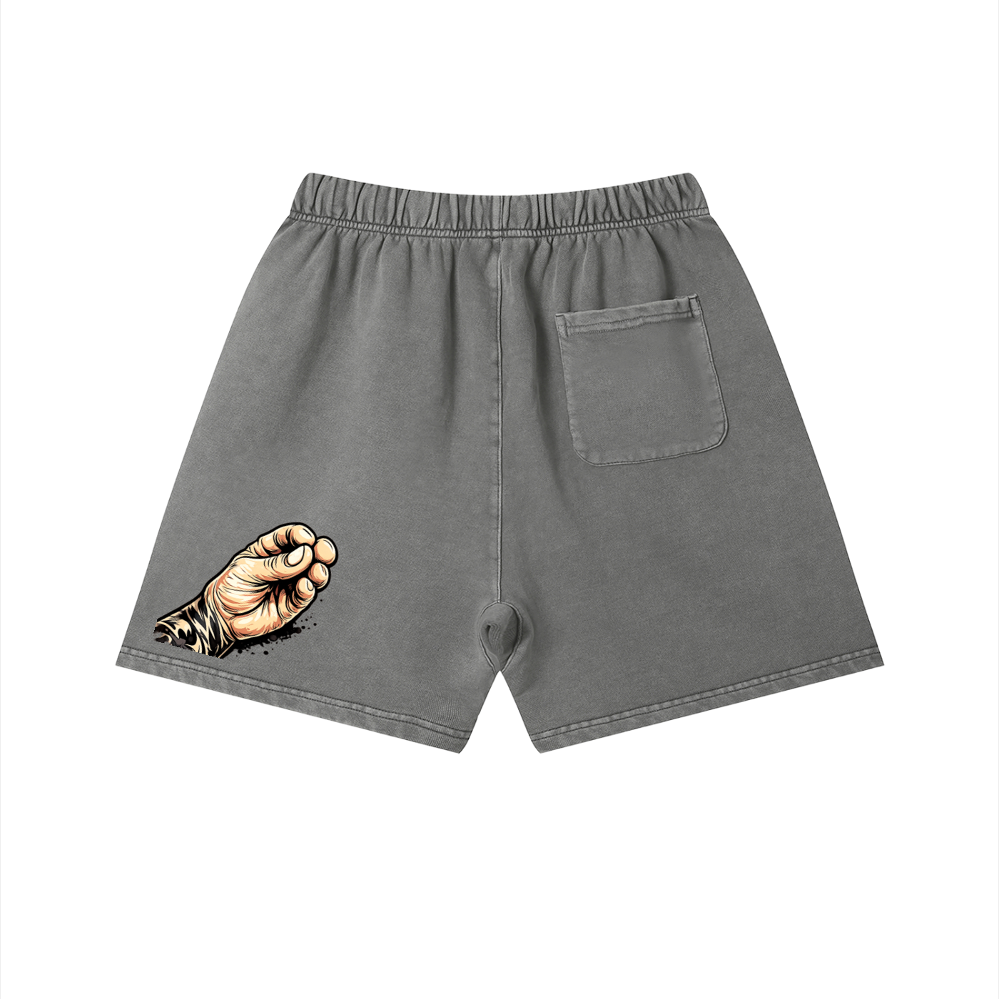 Goteem Unisex Vintage Wash Cotton Shorts