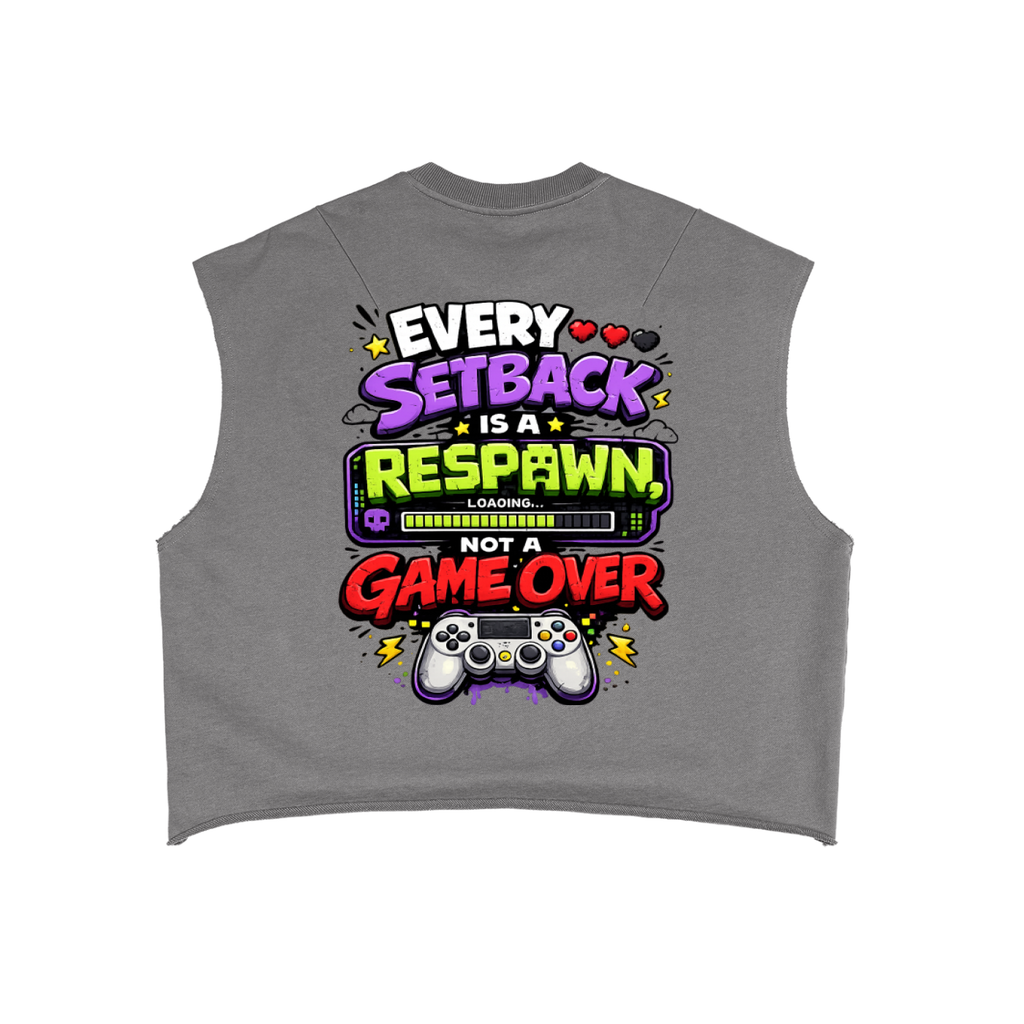 Gamer French Terry Boxy Tank Top