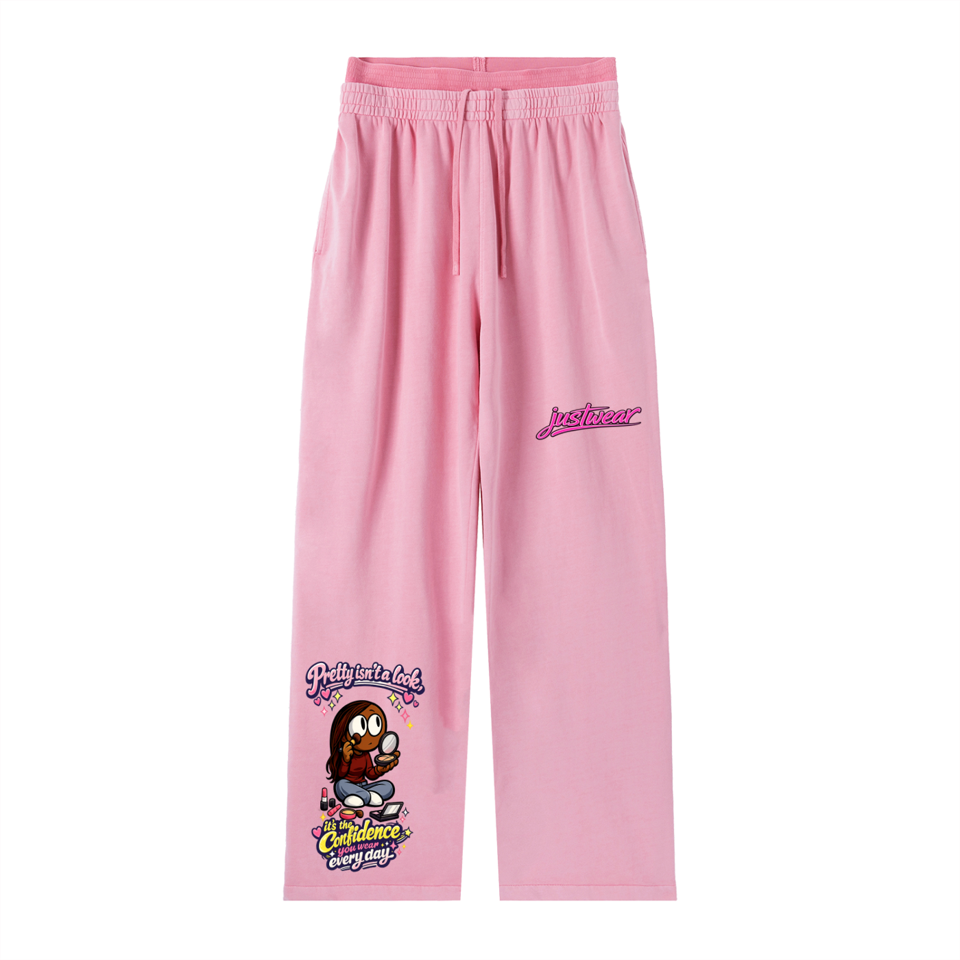 Glamour Vintage Washed Waist Pants