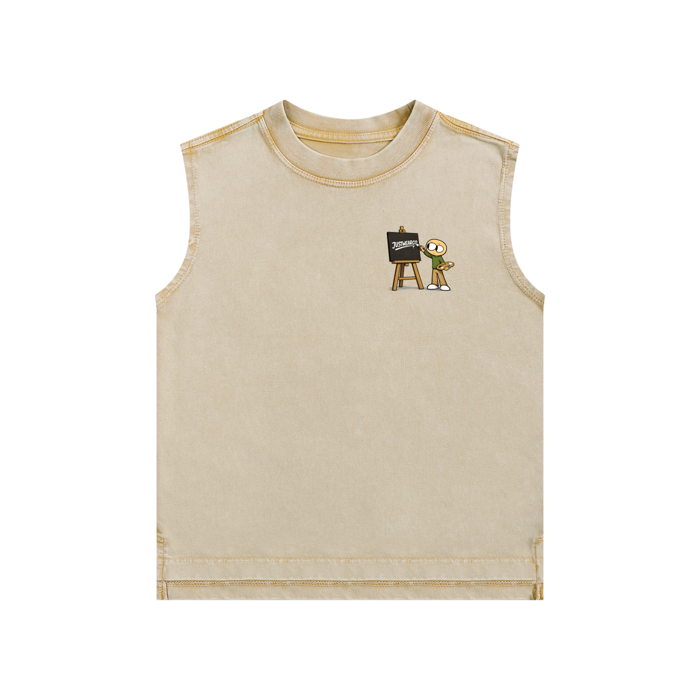 Artist Snow Washed Kids' Tank Top