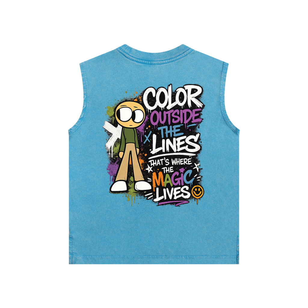 Artist Snow Washed Kids' Tank Top