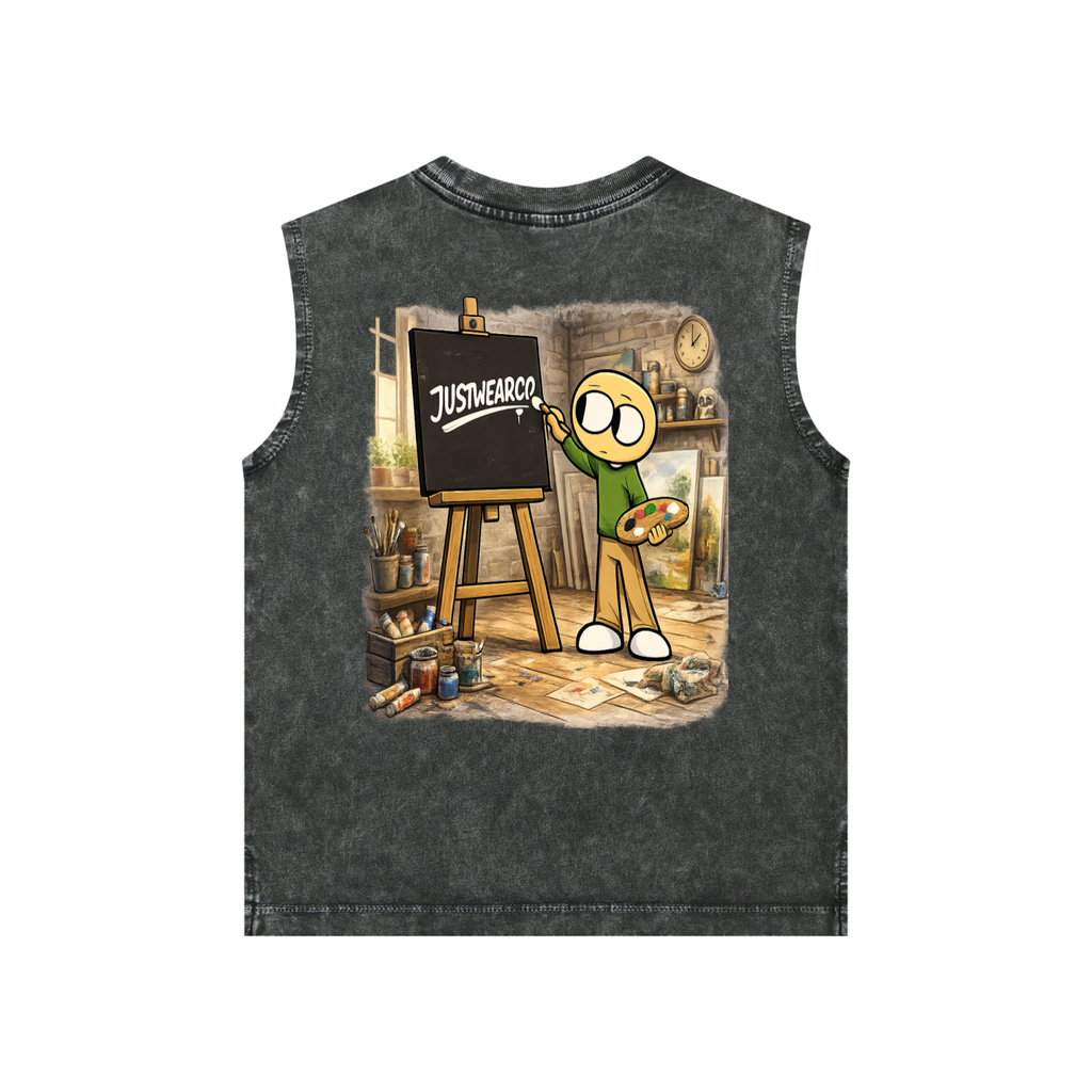 Artist Snow Washed Kids' Tank Top