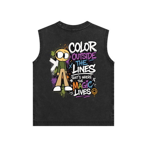 Artist Snow Washed Kids' Tank Top