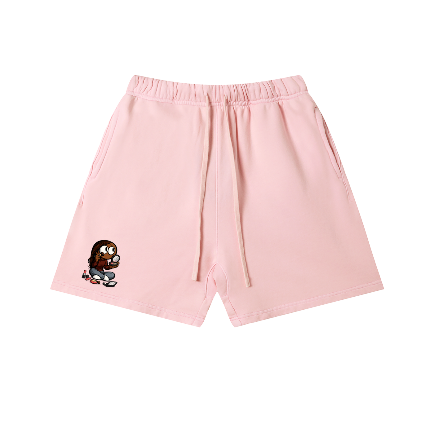Glamour Vintage Wash Cotton Shorts