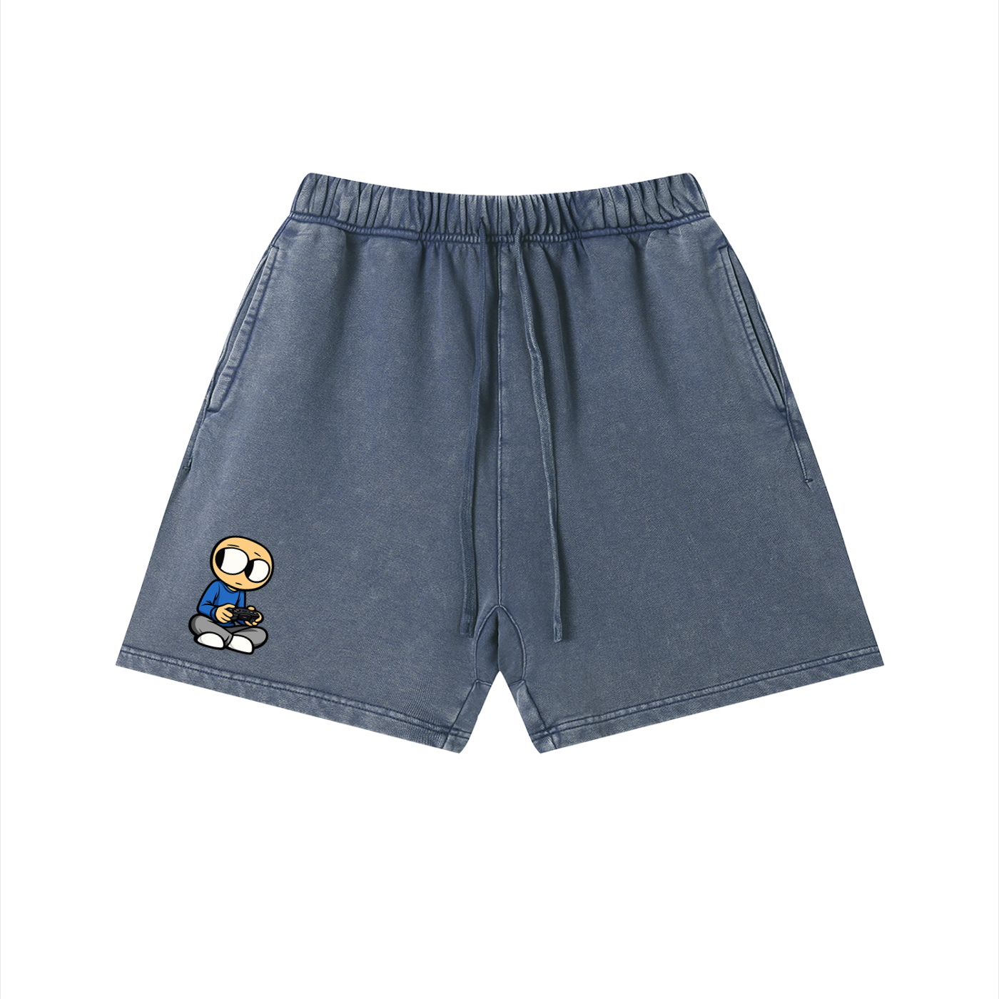 Unisex Vintage Wash Cotton Shorts