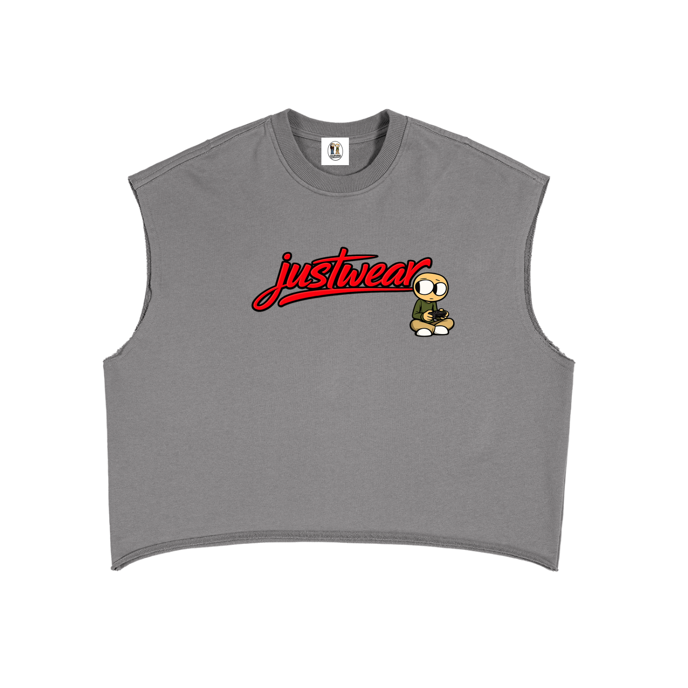 Gamer French Terry Boxy Tank Top