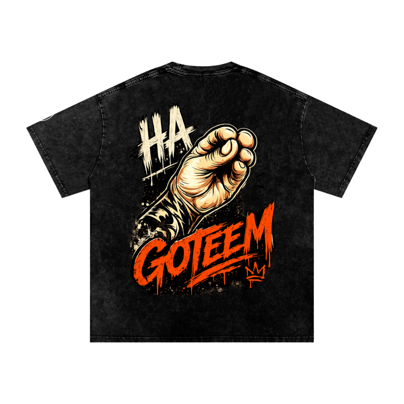 Goteem Snow Washed Oversized Cotton T-Shirt