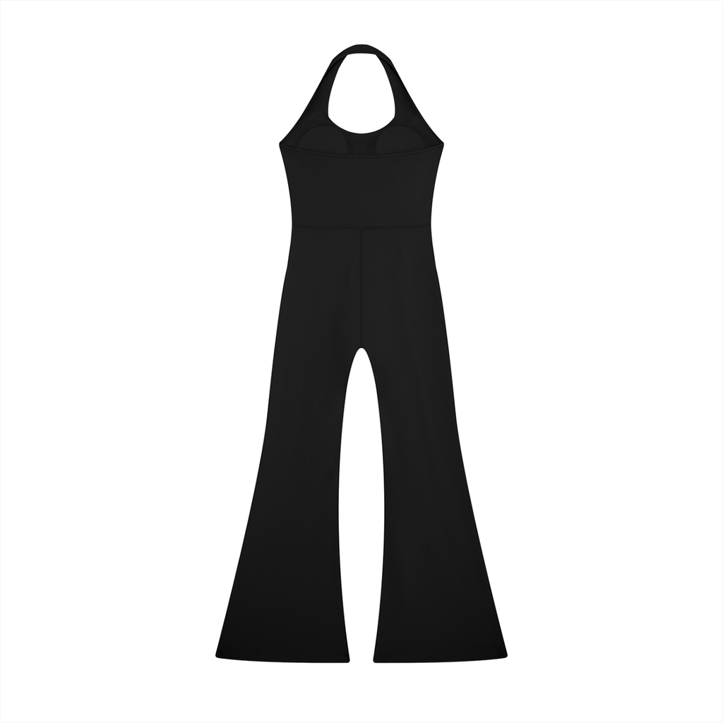 Justwearco Women’s Halter Flared Jumpsuit