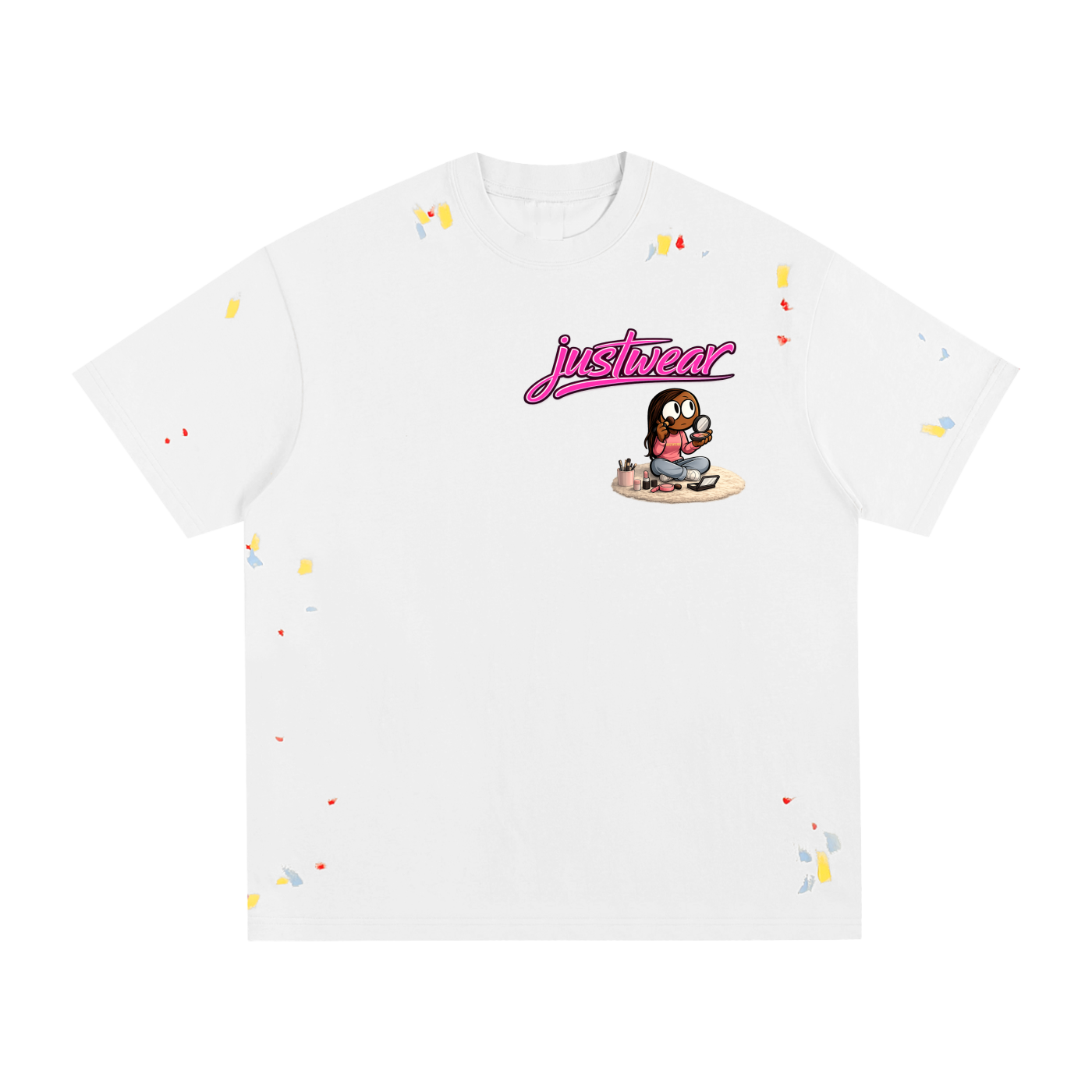 Glamour Paint Splatter T-Shirt