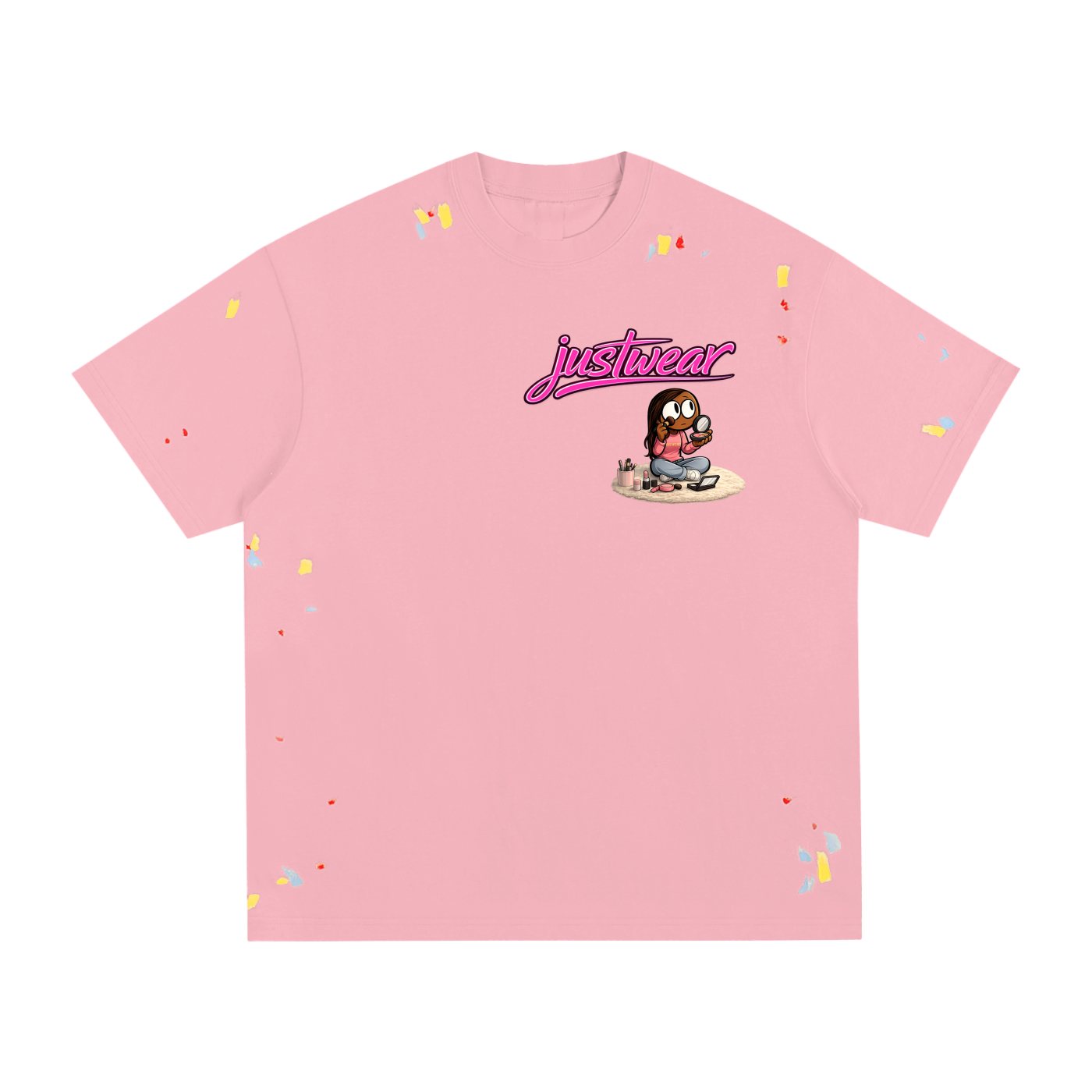 Glamour Paint Splatter T-Shirt