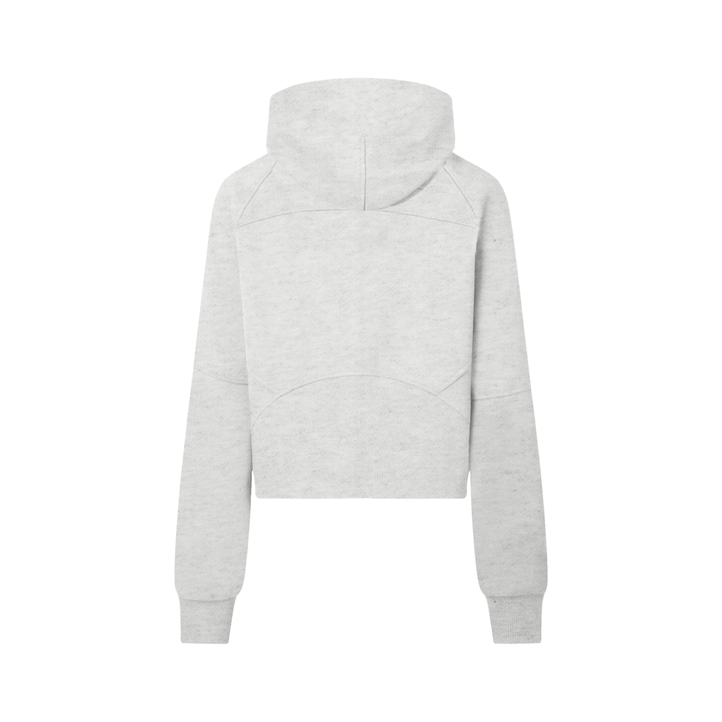 Glamour Cropped Half-Zip Hoodie