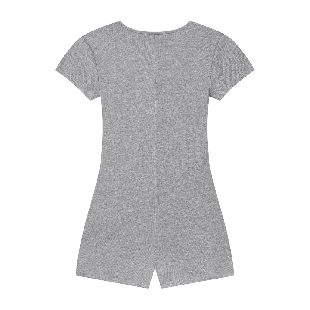 Justwearco Women's Dual-Function Cape Tie-Waist Romper