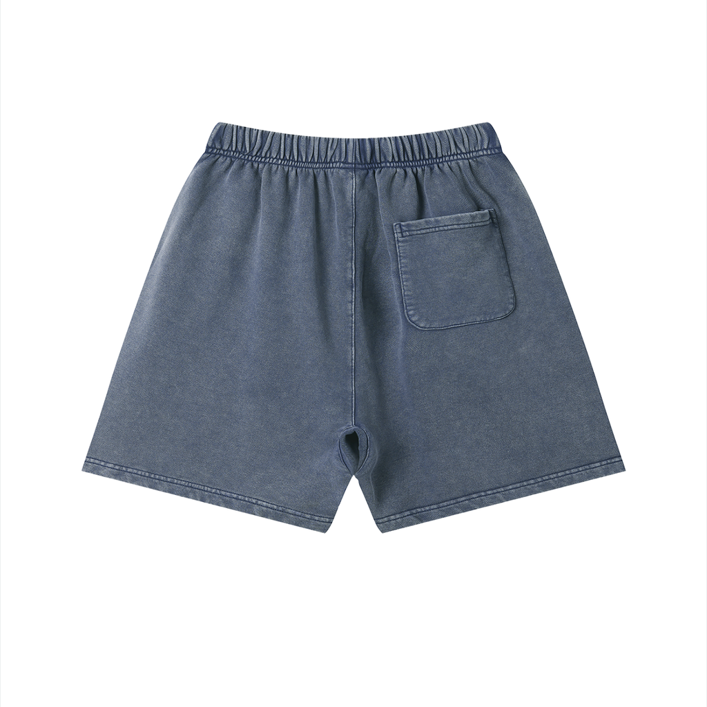 Gamer Vintage Wash Cotton Shorts