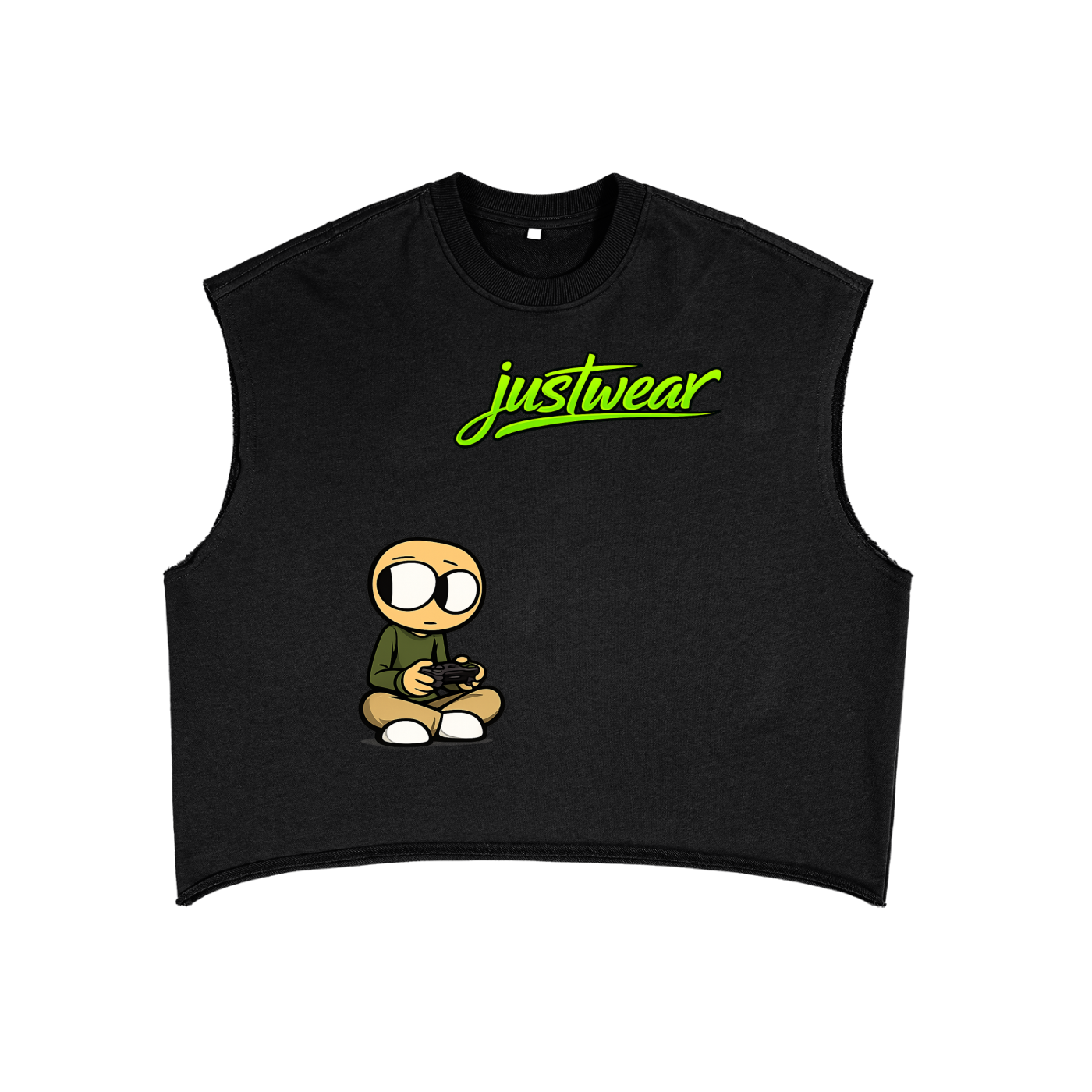 Gamer French Terry Boxy Tank Top