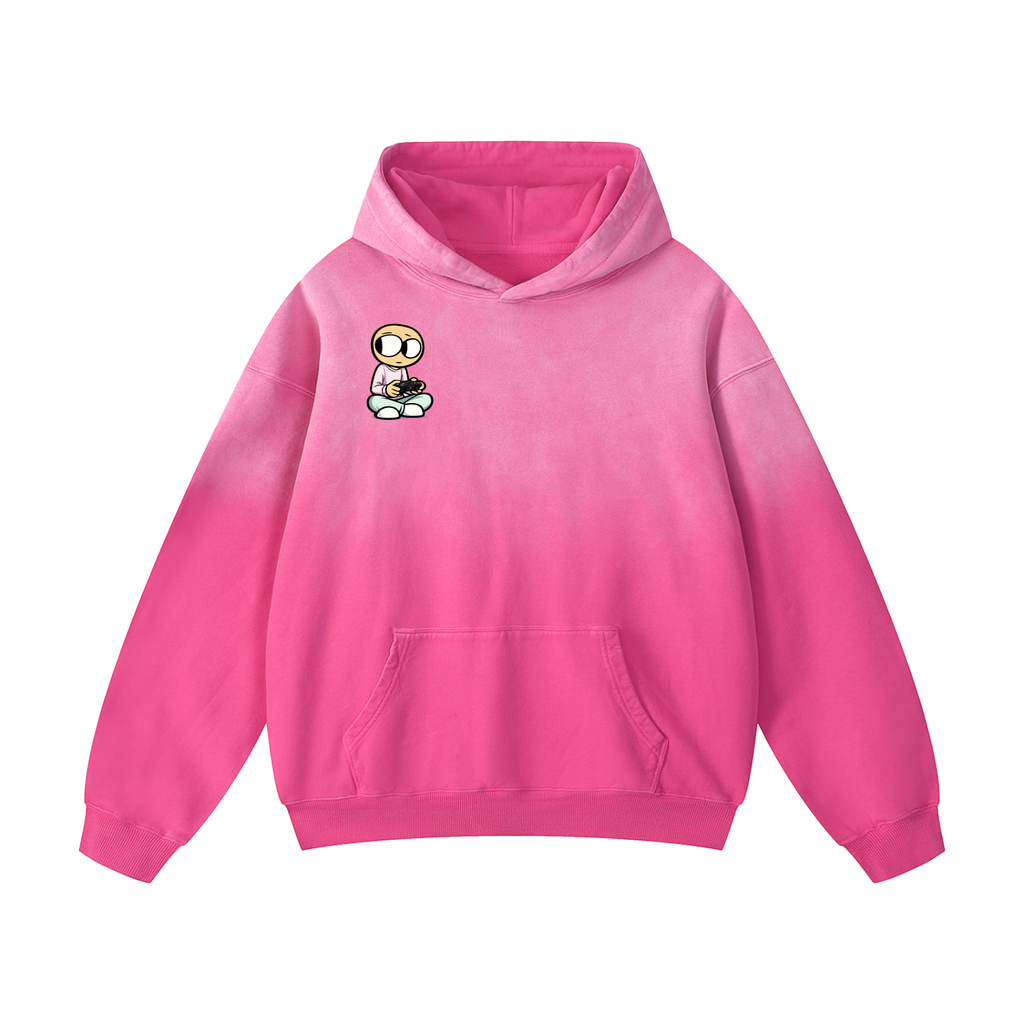 Gamer Heavyweight Sunfade Oversized Hoodie