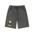 Gamer Mineral Wash Waffle Knit Shorts