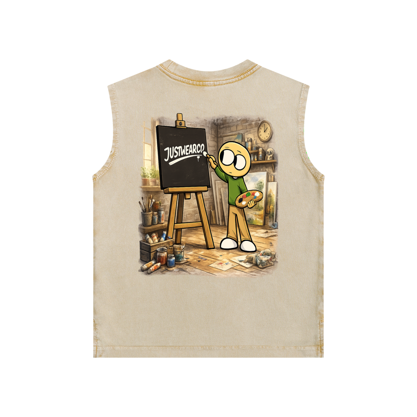 Artist Snow Washed Kids' Tank Top