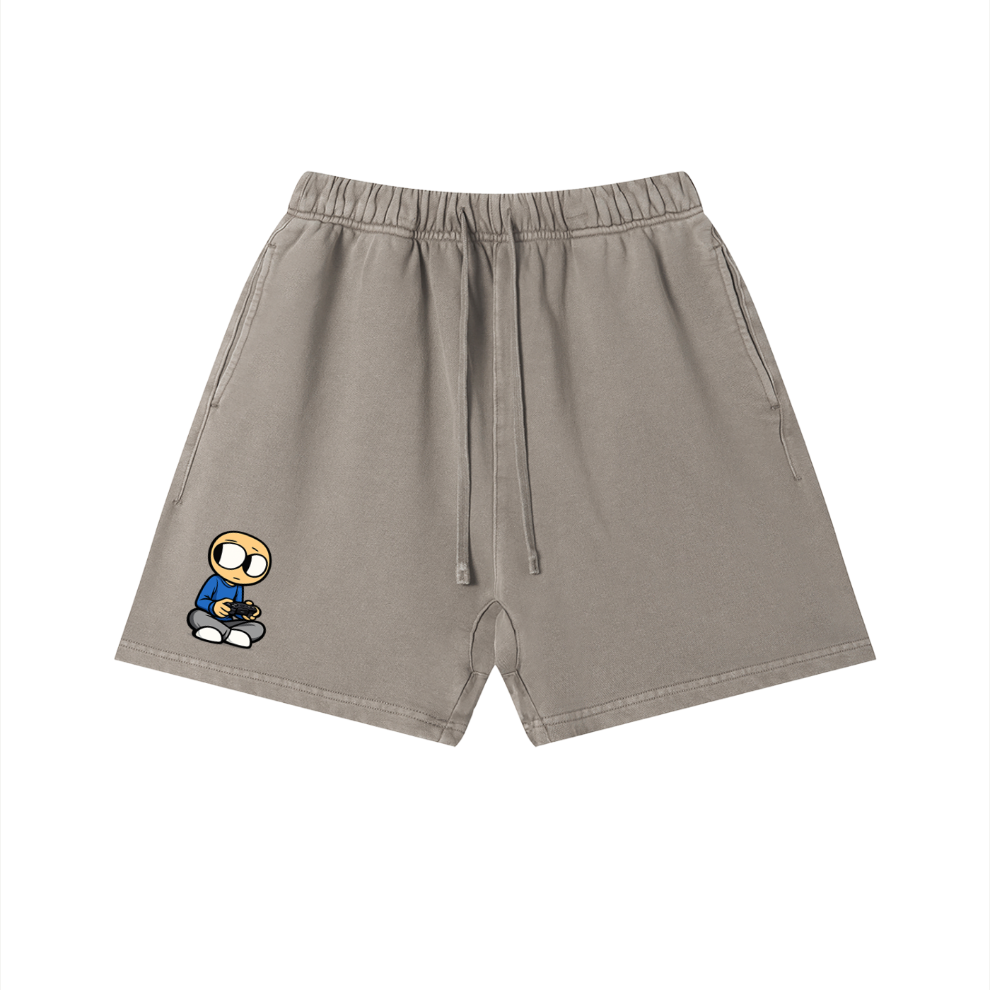 Unisex Vintage Wash Cotton Shorts