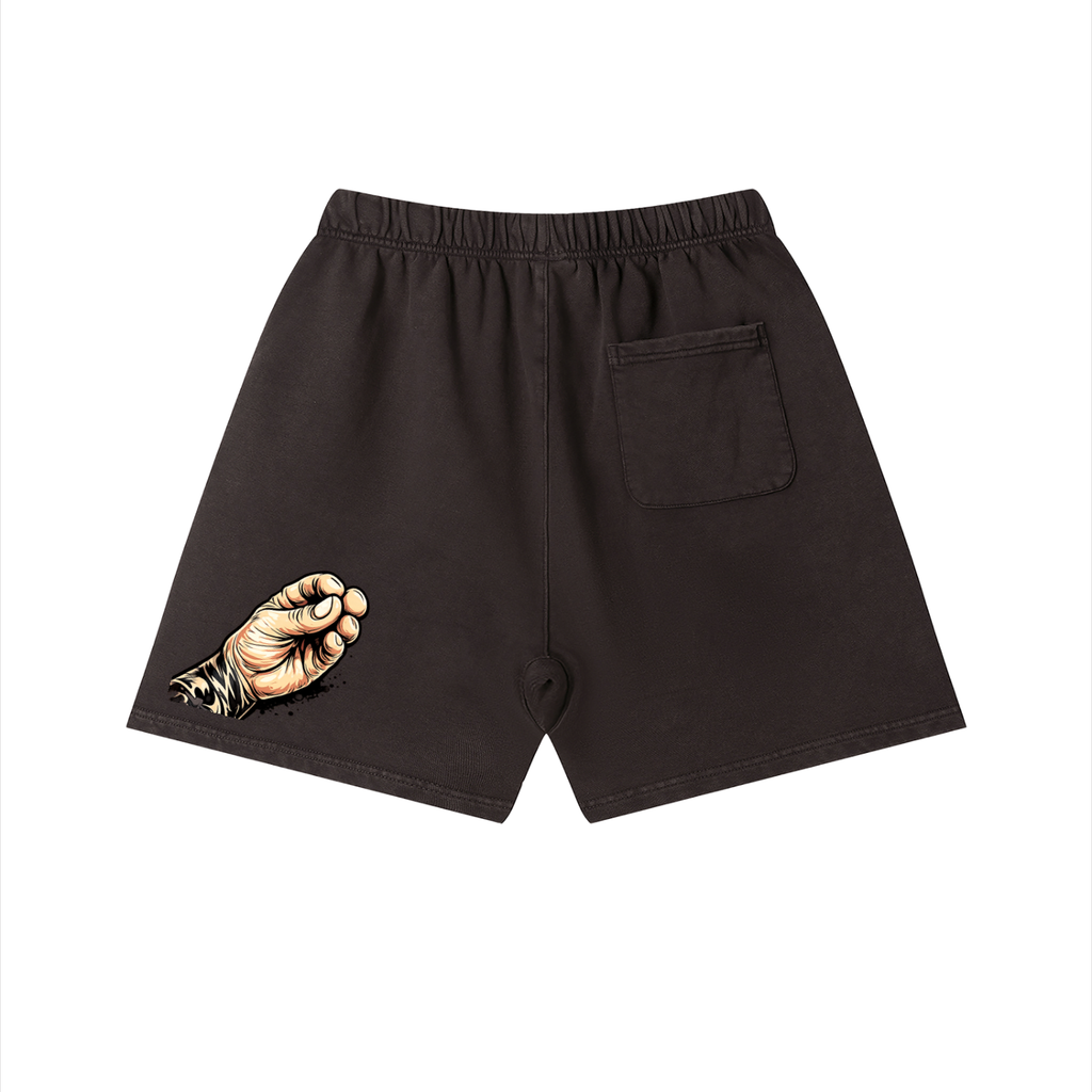 Goteem Unisex Vintage Wash Cotton Shorts