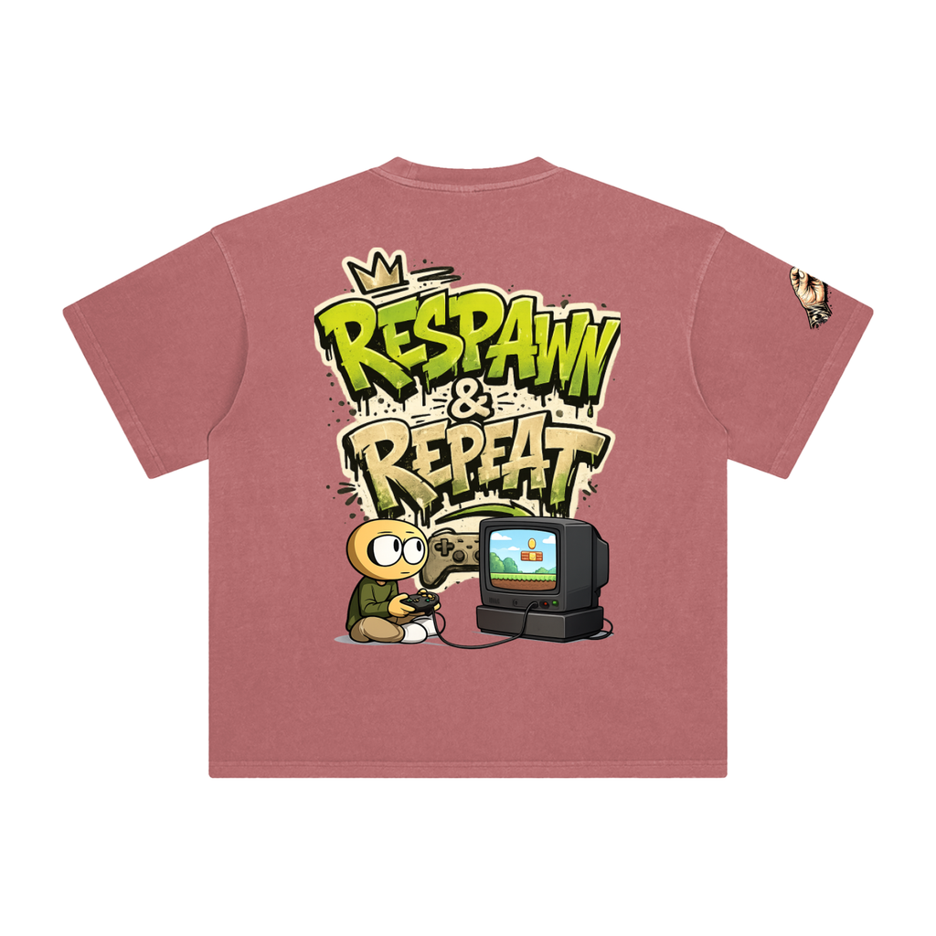 Gamer Enzyme Washed T-Shirt