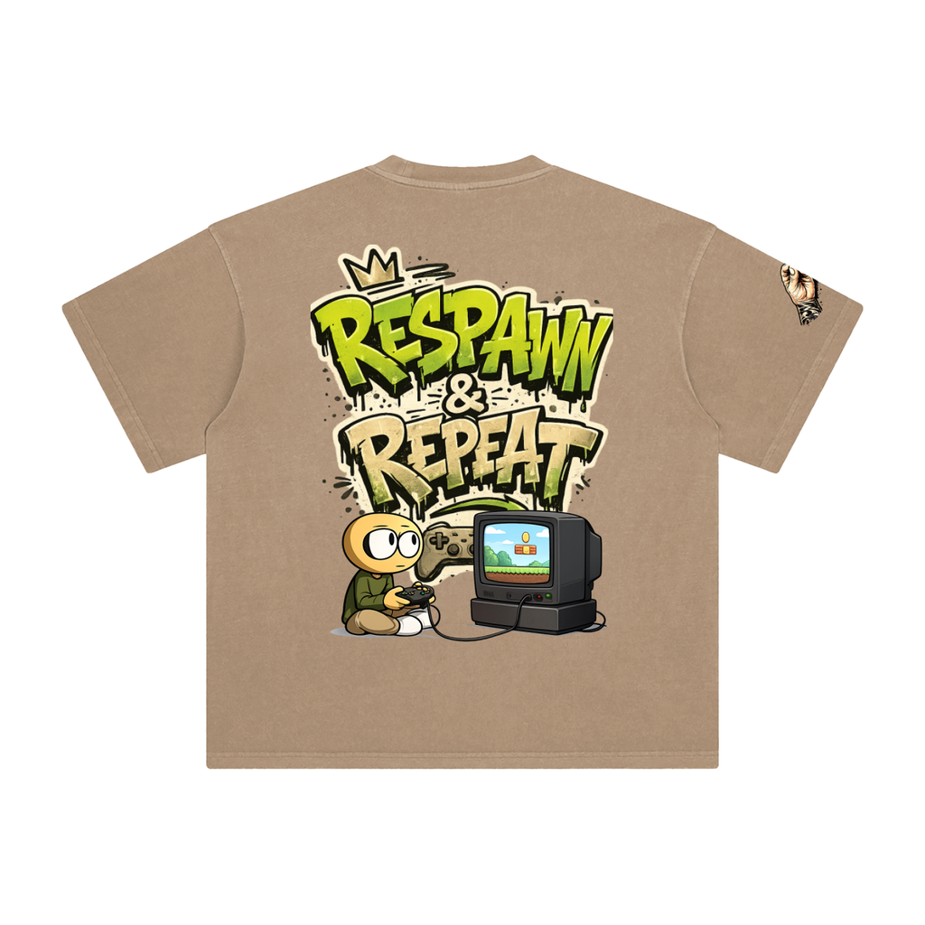 Gamer Enzyme Washed T-Shirt