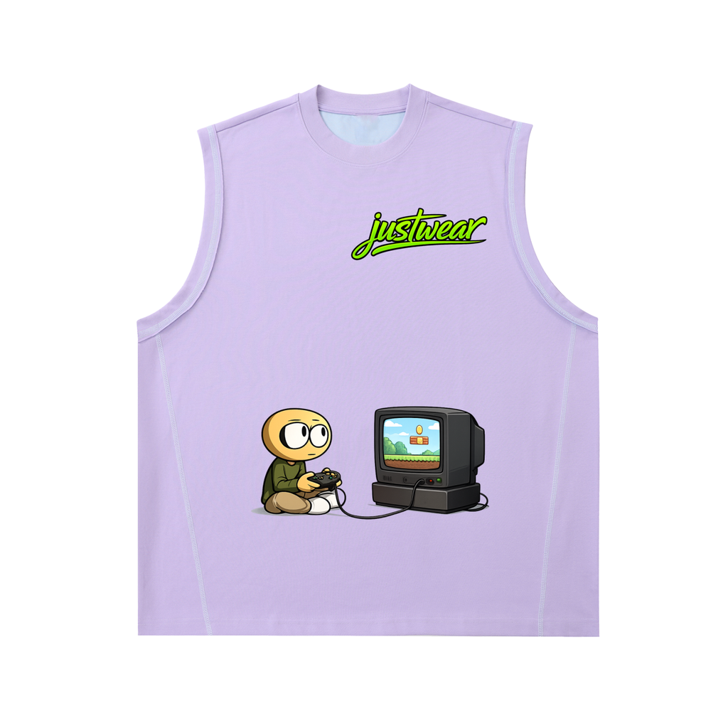 Gamer Contrast Panel Cooling Performance Tank Top