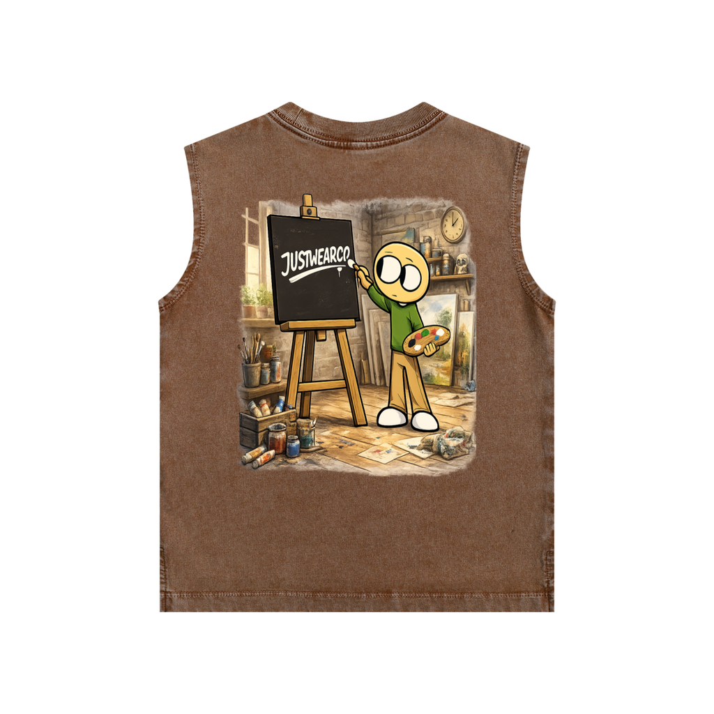 Artist Snow Washed Kids' Tank Top