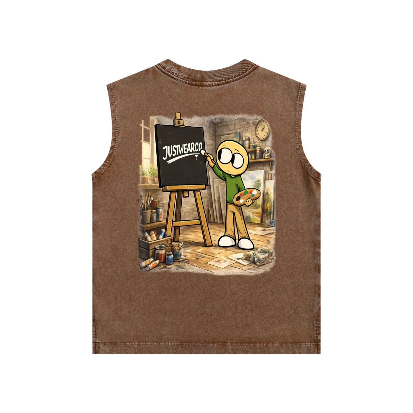 Artist Snow Washed Kids' Tank Top