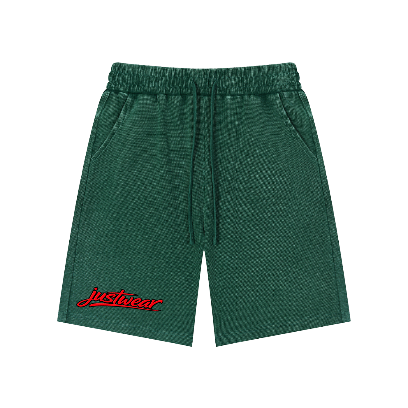 Gamer Mineral Wash Waffle Knit Shorts