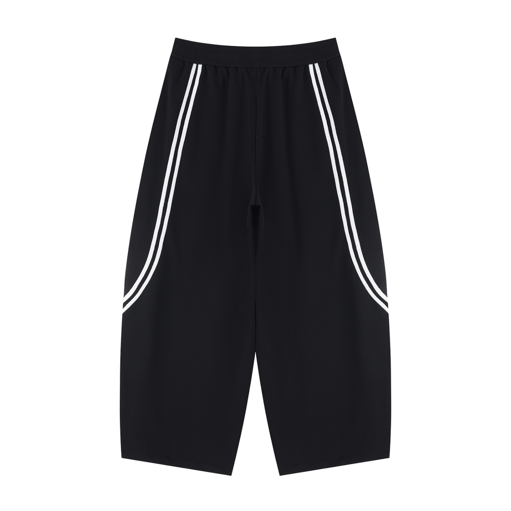 Justwear Wide Leg Piping Sweatpants