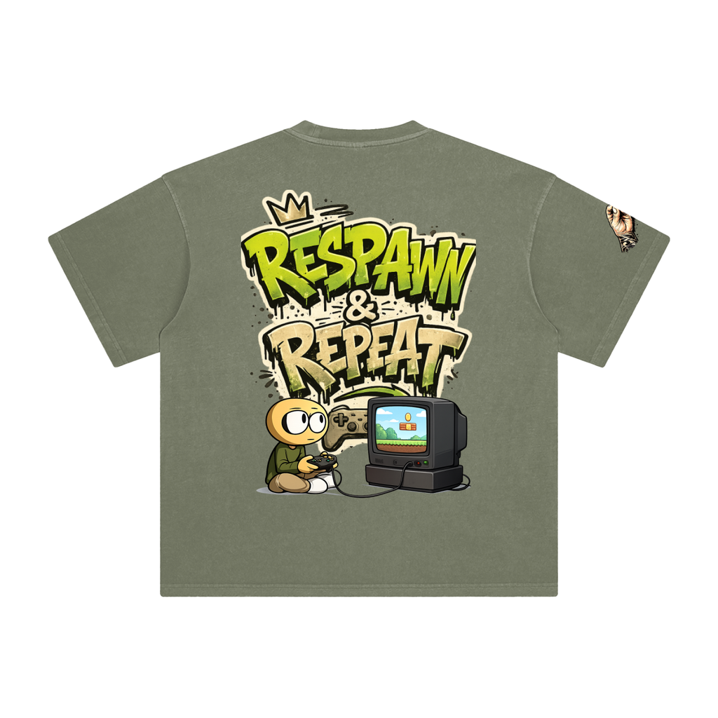 Gamer Enzyme Washed T-Shirt