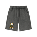 Gamer Mineral Wash Waffle Knit Shorts