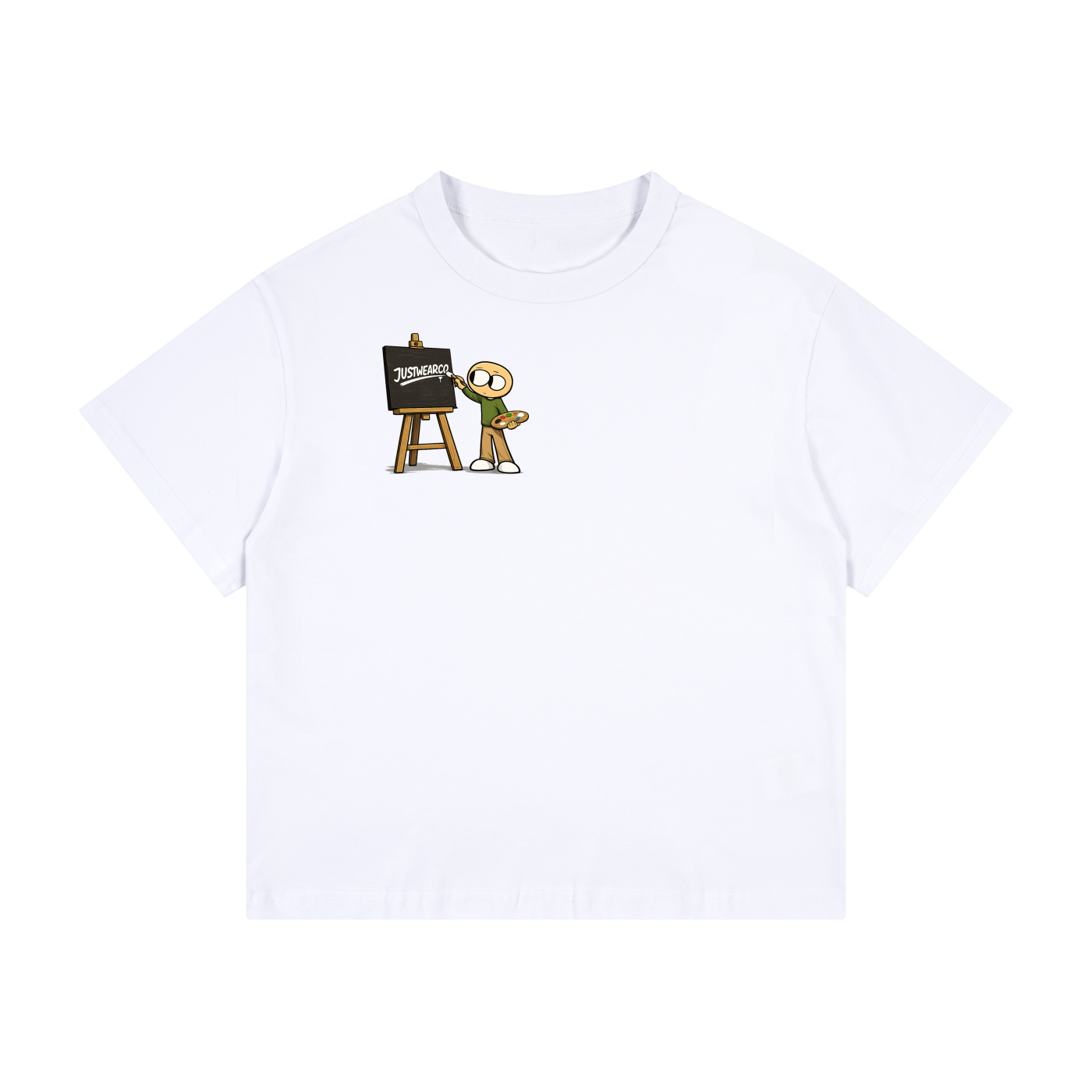 Artist Kid's Loose Fit Drop Shoulder T-Shirt