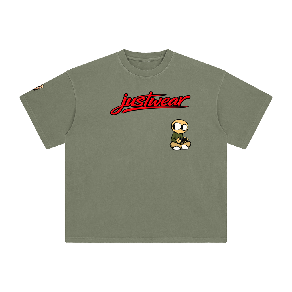 Gamer Enzyme Washed T-Shirt