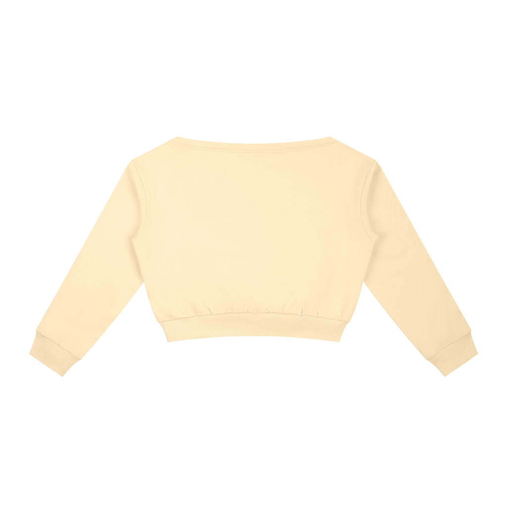 Powder room Women's Off-Shoulder Sweatshirt